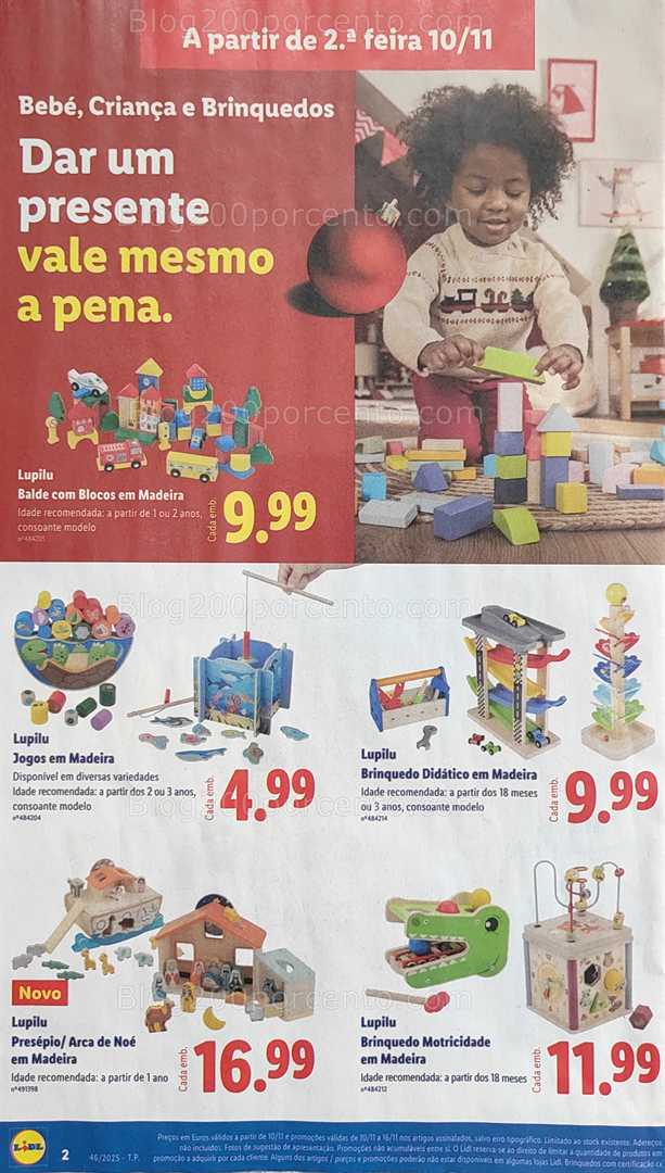 Antevisão Folheto LIDL Bazar Promoções de 10 a 20 novembro