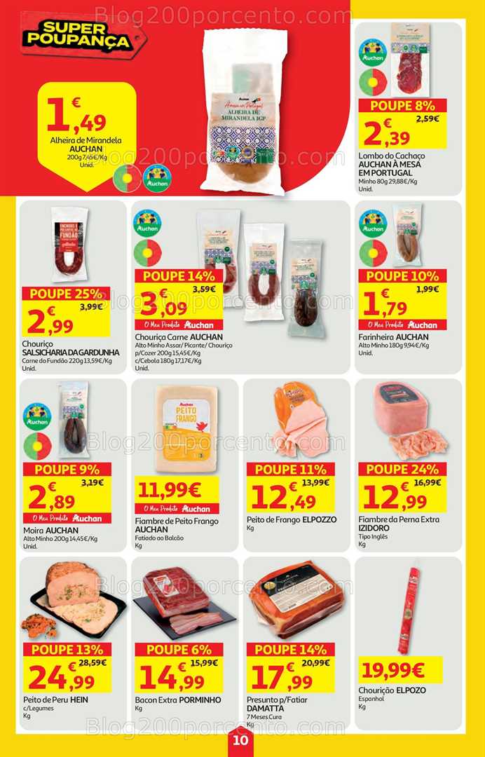 Antevisão Folheto AUCHAN Super Poupança Promoções de 13 a 19 novembro