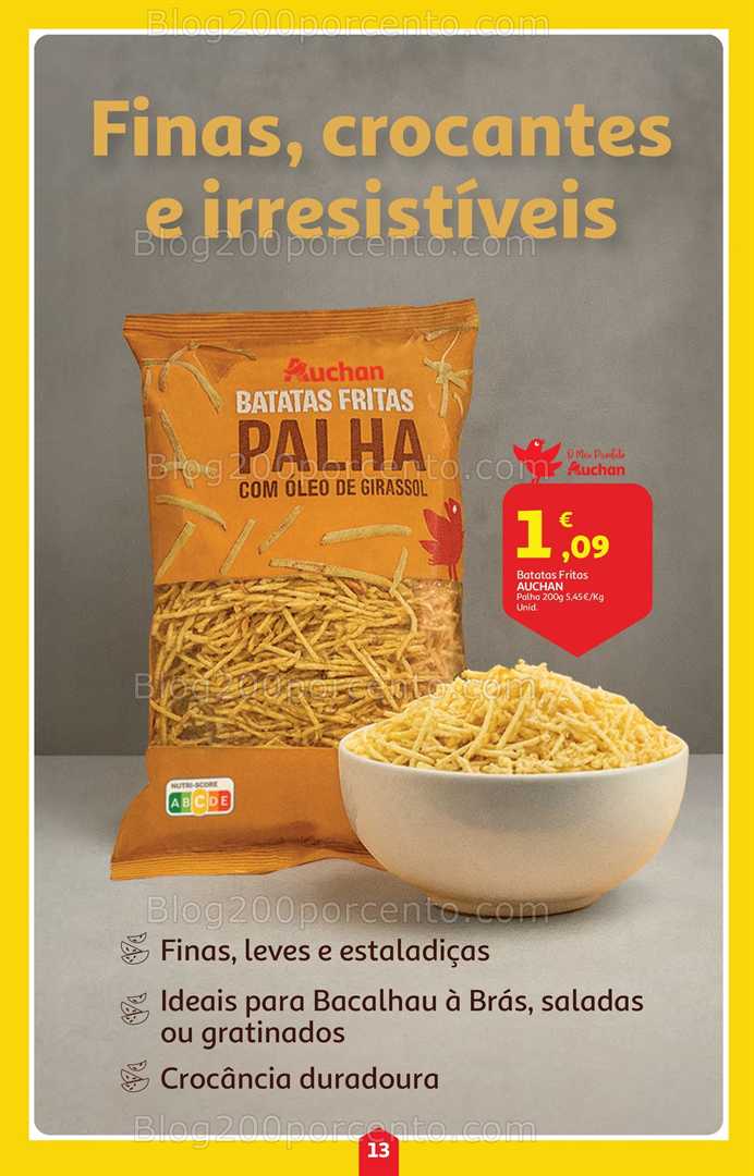 Antevisão Folheto AUCHAN Super Poupança Promoções de 13 a 19 novembro