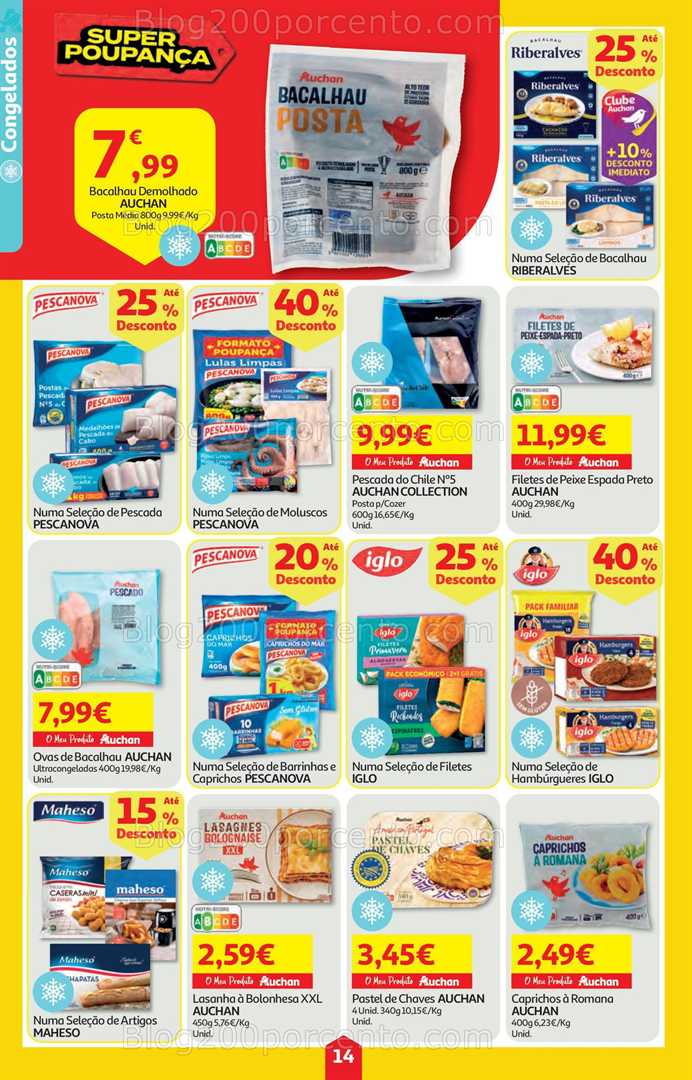 Antevisão Folheto AUCHAN Super Poupança Promoções de 13 a 19 novembro