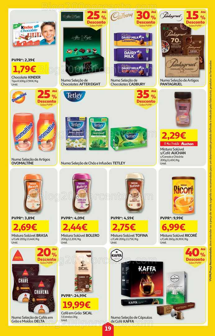 Antevisão Folheto AUCHAN Super Poupança Promoções de 13 a 19 novembro
