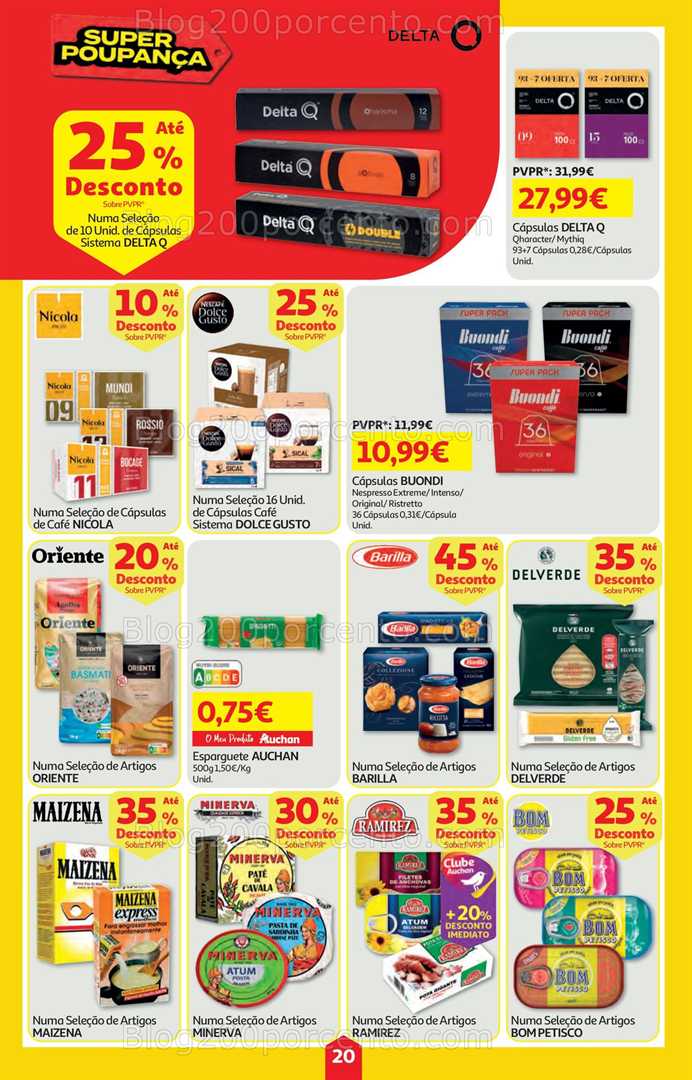 Antevisão Folheto AUCHAN Super Poupança Promoções de 13 a 19 novembro