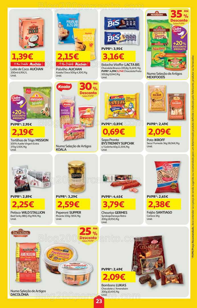 Antevisão Folheto AUCHAN Super Poupança Promoções de 13 a 19 novembro