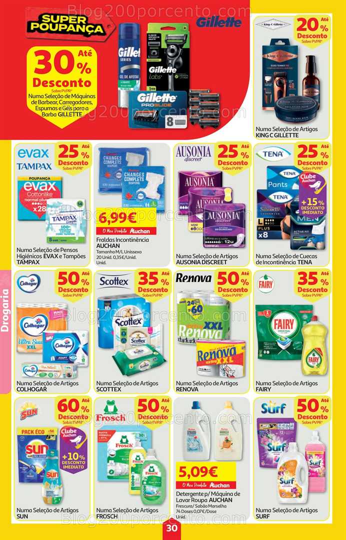 Antevisão Folheto AUCHAN Super Poupança Promoções de 13 a 19 novembro