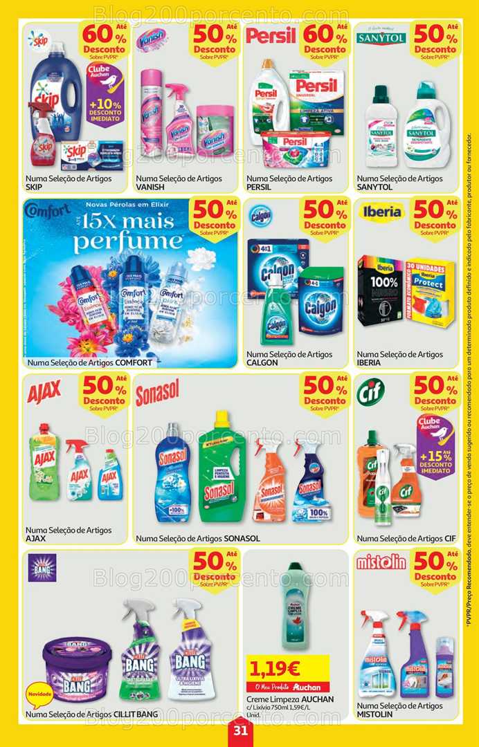 Antevisão Folheto AUCHAN Super Poupança Promoções de 13 a 19 novembro