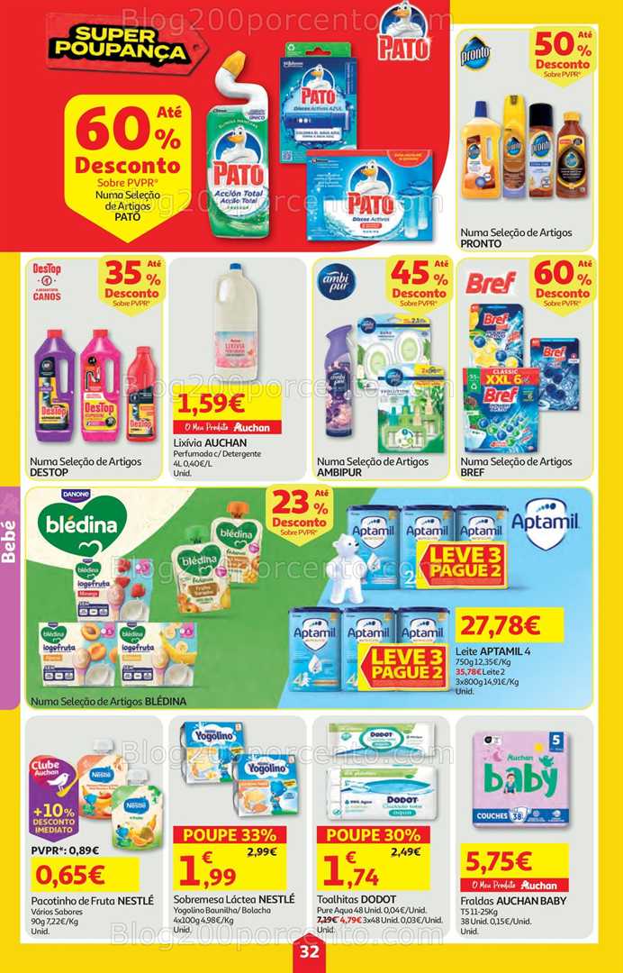 Antevisão Folheto AUCHAN Super Poupança Promoções de 13 a 19 novembro