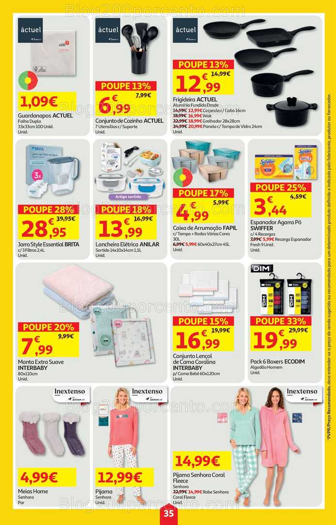 Antevisão Folheto AUCHAN Bazar Super Poupança Promoções de 13 a 19 novembro