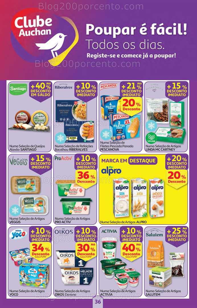Antevisão Folheto AUCHAN Super Poupança Promoções de 13 a 19 novembro