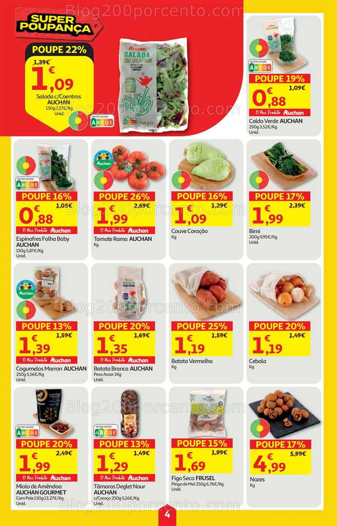 Antevisão Folheto AUCHAN Super Poupança Promoções de 13 a 19 novembro