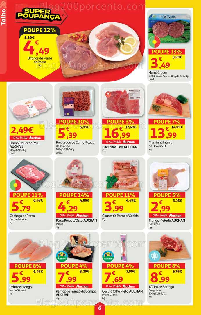 Antevisão Folheto AUCHAN Super Poupança Promoções de 13 a 19 novembro