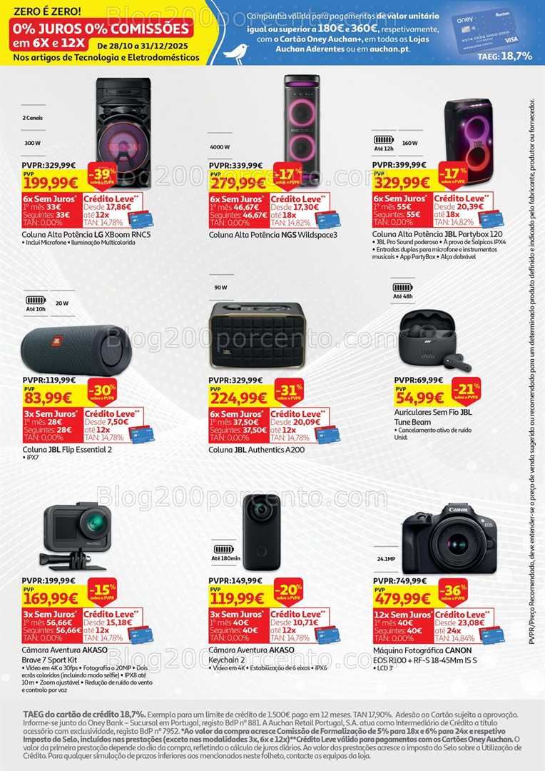 Antevisão Folheto AUCHAN Black Friday Promoções de 14 a 23 novembro