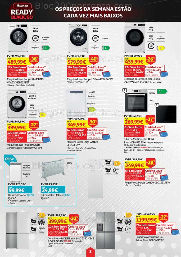 Antevisão Folheto AUCHAN Black Friday Promoções de 14 a 23 novembro