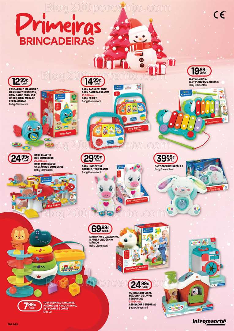 Antevisão Folheto INTERMARCHÉ Super Brinquedos Promoções de 13 novembro a 24 dezembro