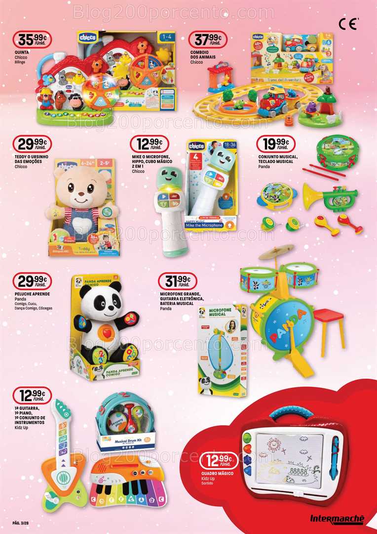 Antevisão Folheto INTERMARCHÉ Super Brinquedos Promoções de 13 novembro a 24 dezembro