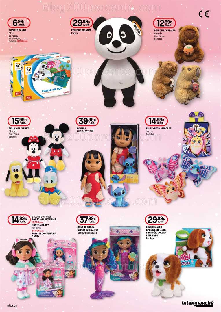 Antevisão Folheto INTERMARCHÉ Super Brinquedos Promoções de 13 novembro a 24 dezembro