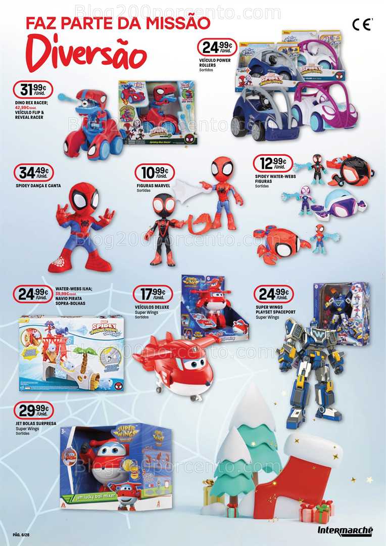 Antevisão Folheto INTERMARCHÉ Super Brinquedos Promoções de 13 novembro a 24 dezembro