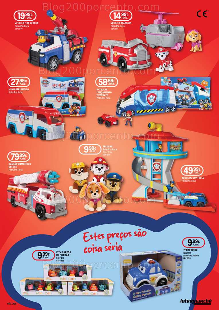 Antevisão Folheto INTERMARCHÉ Super Brinquedos Promoções de 13 novembro a 24 dezembro
