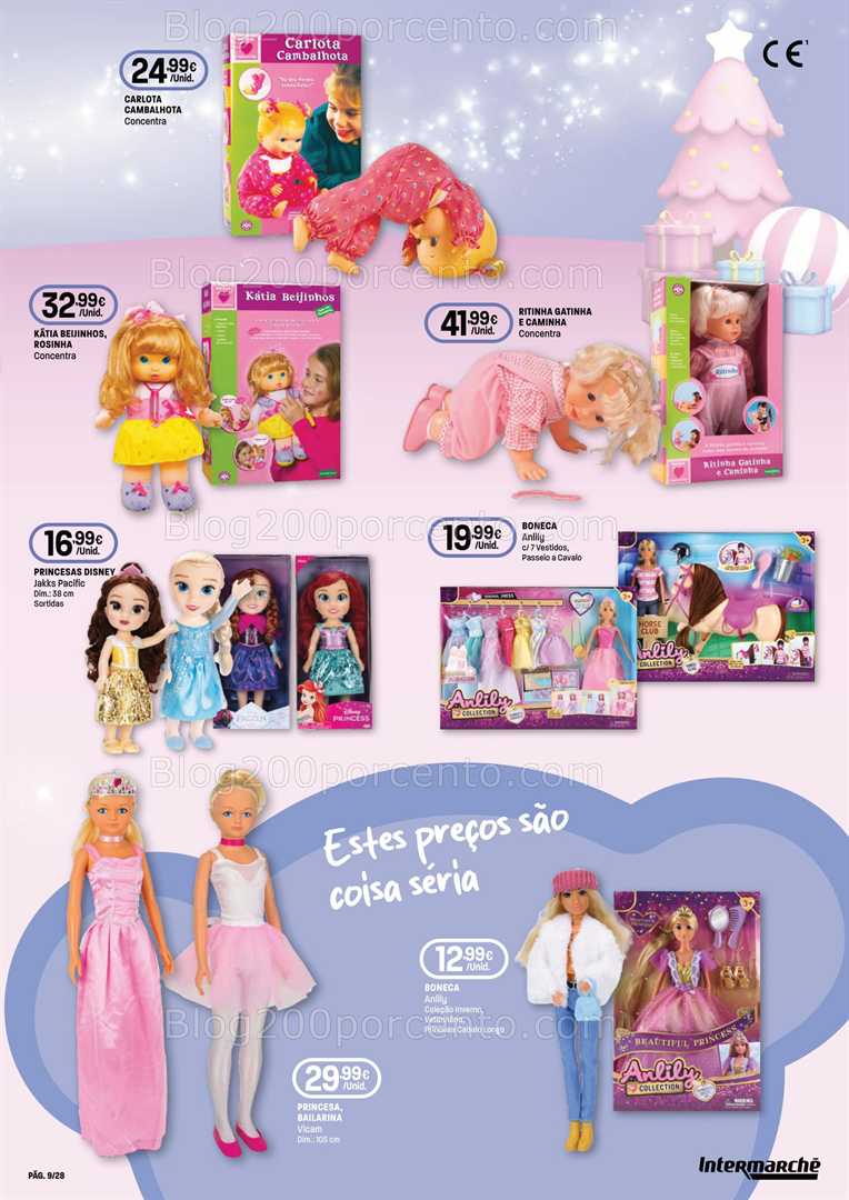Antevisão Folheto INTERMARCHÉ Super Brinquedos Promoções de 13 novembro a 24 dezembro