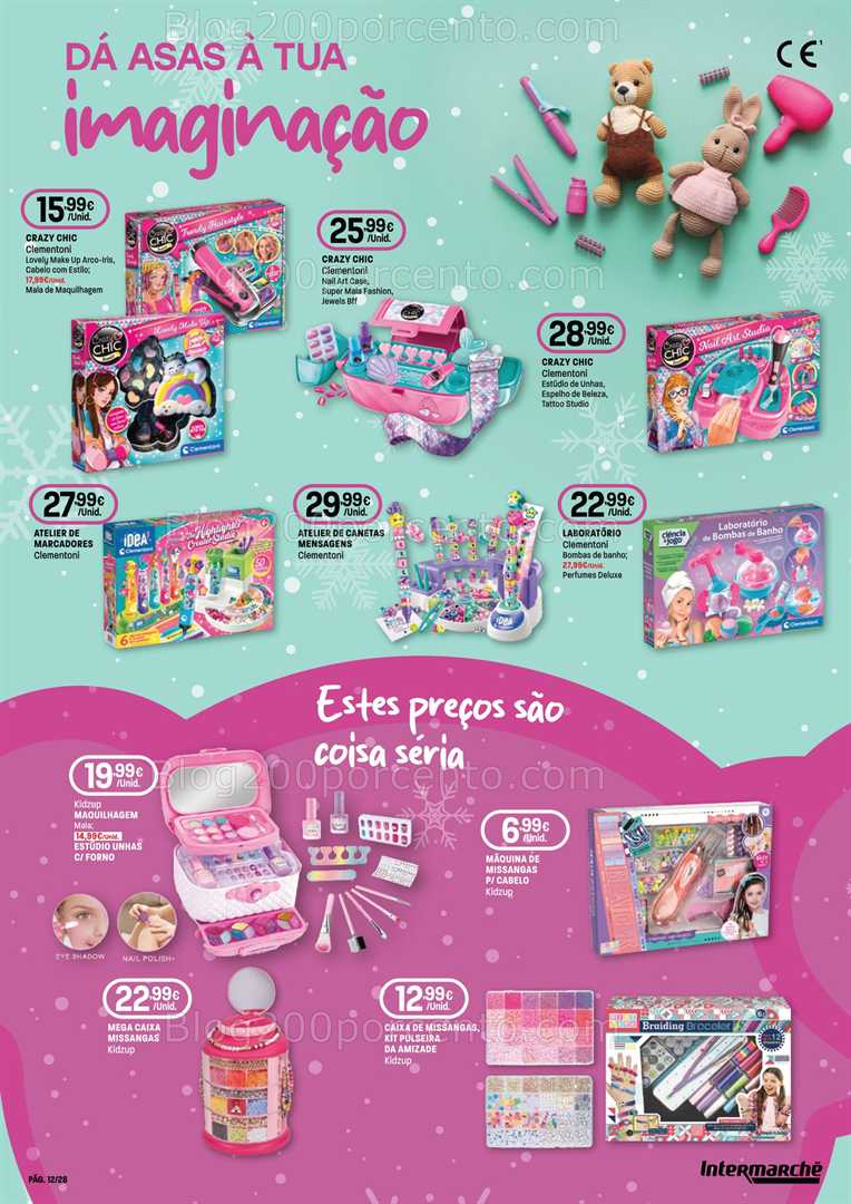 Antevisão Folheto INTERMARCHÉ Super Brinquedos Promoções de 13 novembro a 24 dezembro