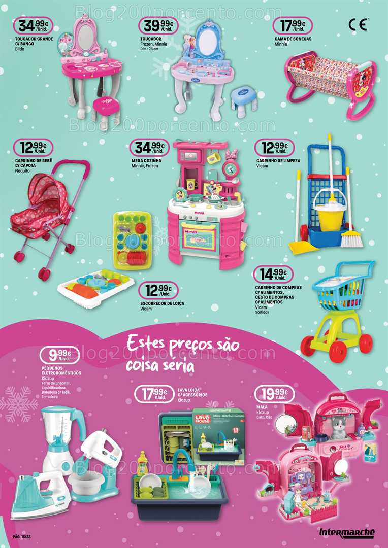 Antevisão Folheto INTERMARCHÉ Super Brinquedos Promoções de 13 novembro a 24 dezembro