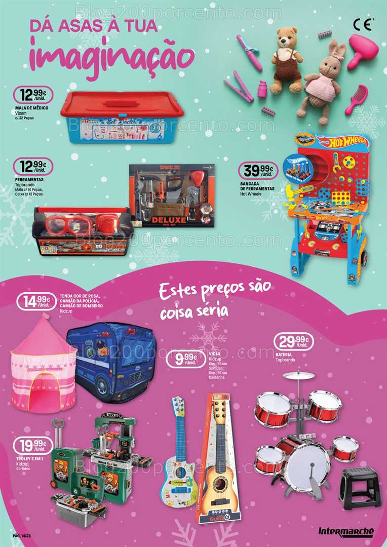 Antevisão Folheto INTERMARCHÉ Super Brinquedos Promoções de 13 novembro a 24 dezembro