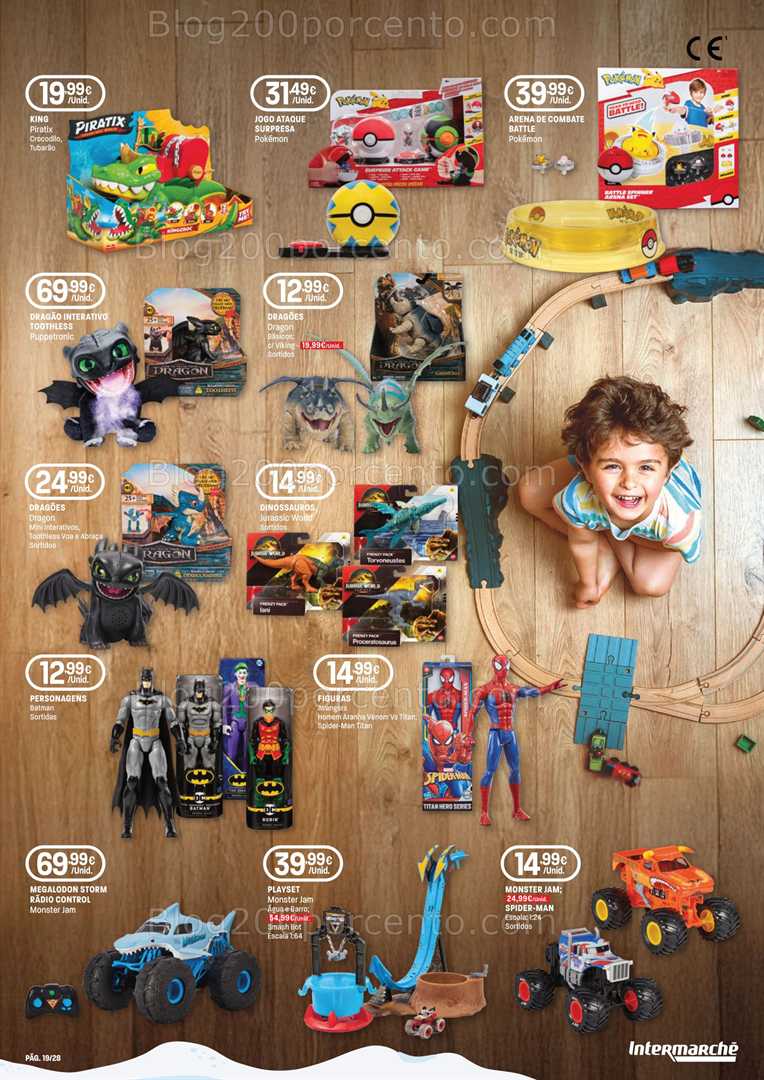 Antevisão Folheto INTERMARCHÉ Super Brinquedos Promoções de 13 novembro a 24 dezembro