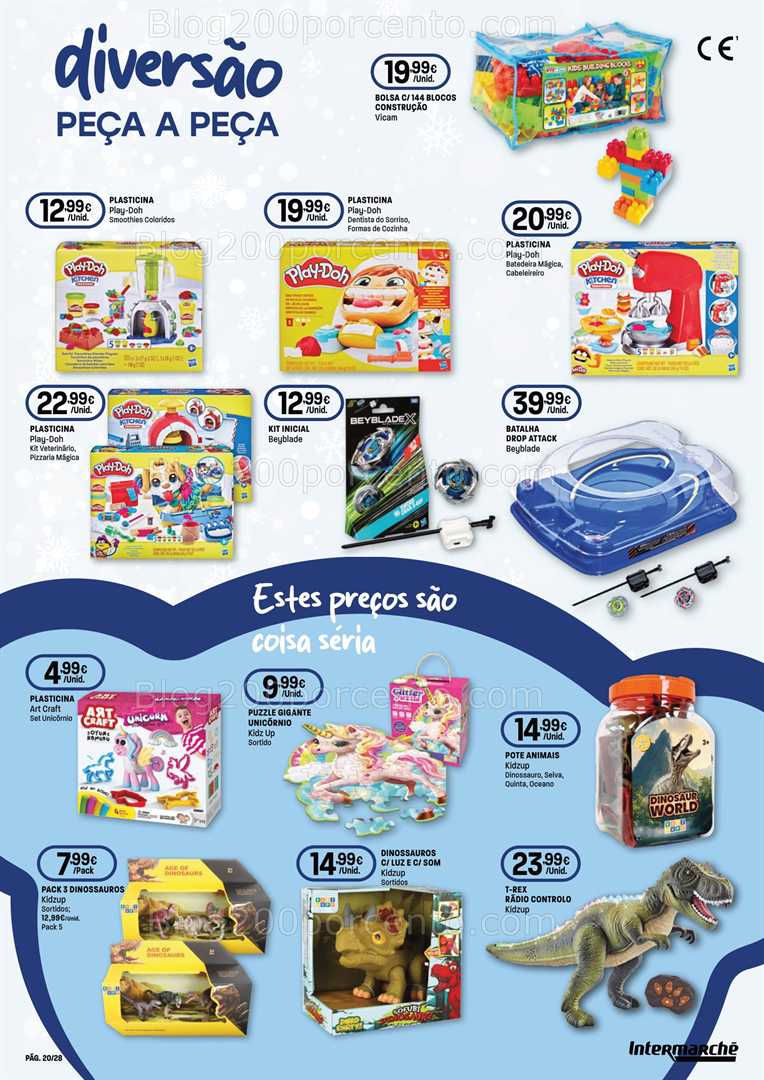 Antevisão Folheto INTERMARCHÉ Super Brinquedos Promoções de 13 novembro a 24 dezembro