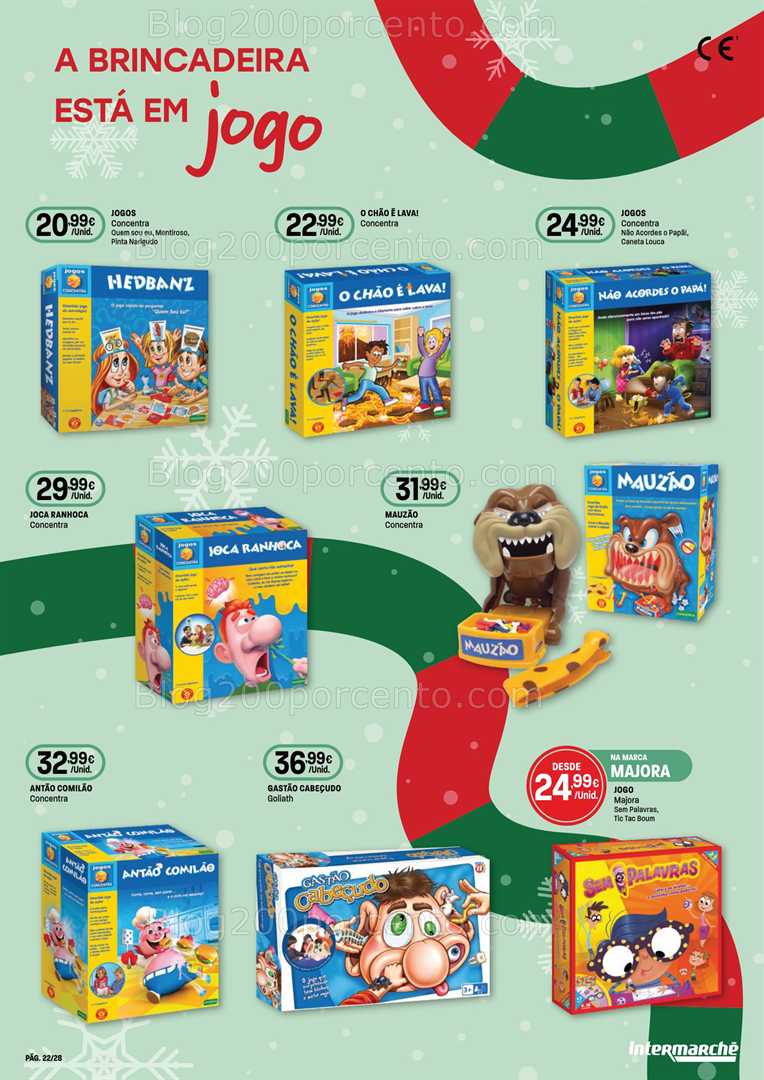 Antevisão Folheto INTERMARCHÉ Super Brinquedos Promoções de 13 novembro a 24 dezembro