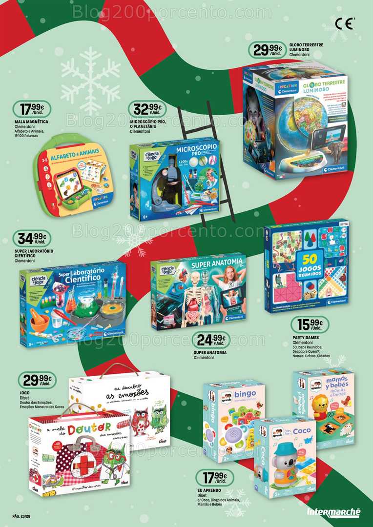 Antevisão Folheto INTERMARCHÉ Super Brinquedos Promoções de 13 novembro a 24 dezembro