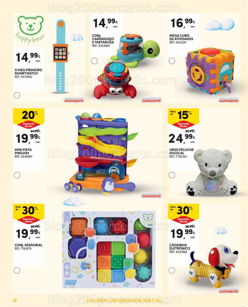 Antevisão Folheto CONTINENTE Catálogo de Brinquedos Natal Promoções de 13 novembro a 7 dezembro