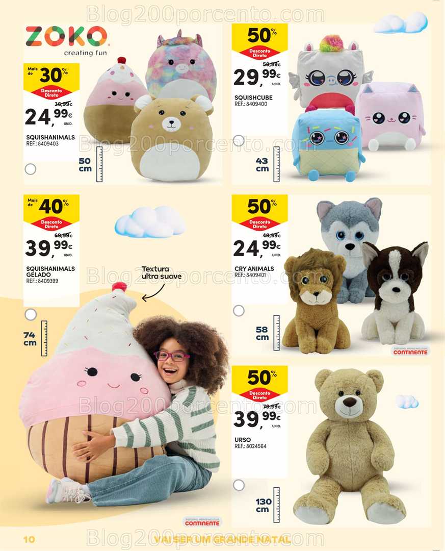 Antevisão Folheto CONTINENTE Catálogo de Brinquedos Natal Promoções de 13 novembro a 7 dezembro