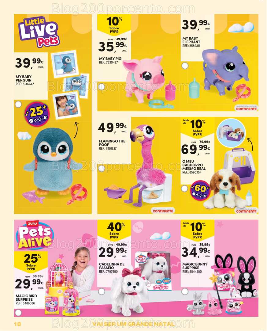 Antevisão Folheto CONTINENTE Catálogo de Brinquedos Natal Promoções de 13 novembro a 7 dezembro