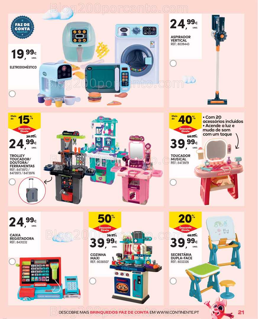 Antevisão Folheto CONTINENTE Catálogo de Brinquedos Natal Promoções de 13 novembro a 7 dezembro