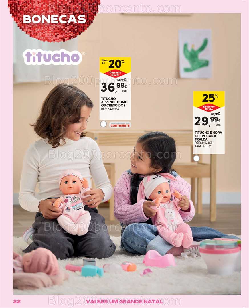 Antevisão Folheto CONTINENTE Catálogo de Brinquedos Natal Promoções de 13 novembro a 7 dezembro