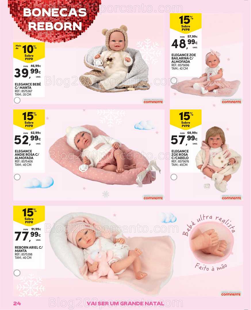 Antevisão Folheto CONTINENTE Catálogo de Brinquedos Natal Promoções de 13 novembro a 7 dezembro