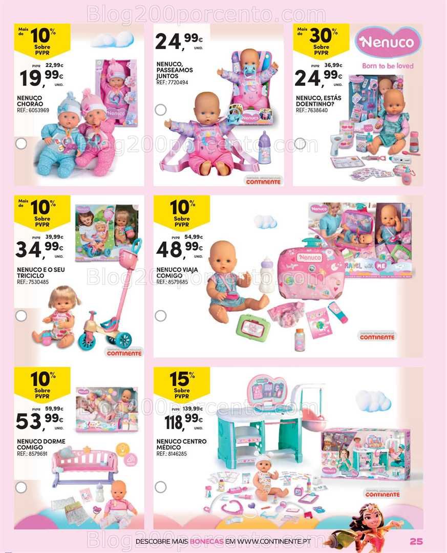 Antevisão Folheto CONTINENTE Catálogo de Brinquedos Natal Promoções de 13 novembro a 7 dezembro