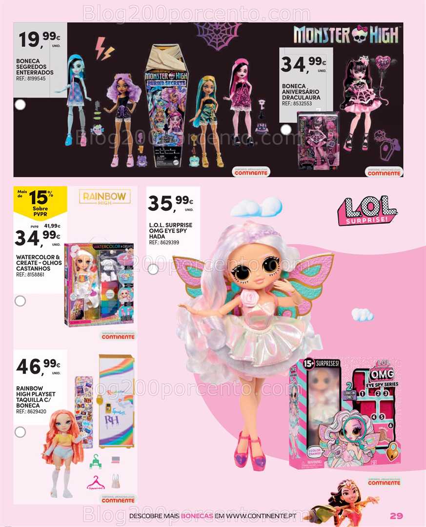 Antevisão Folheto CONTINENTE Catálogo de Brinquedos Natal Promoções de 13 novembro a 7 dezembro