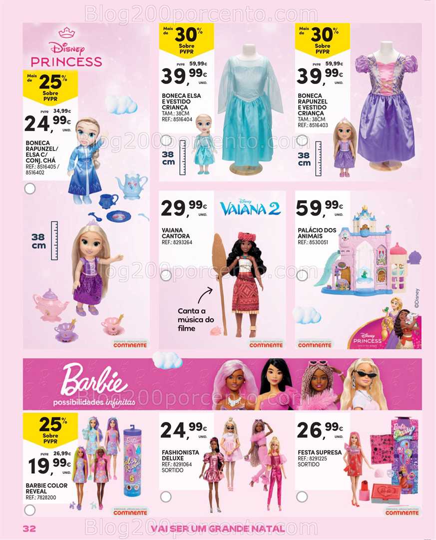 Antevisão Folheto CONTINENTE Catálogo de Brinquedos Natal Promoções de 13 novembro a 7 dezembro