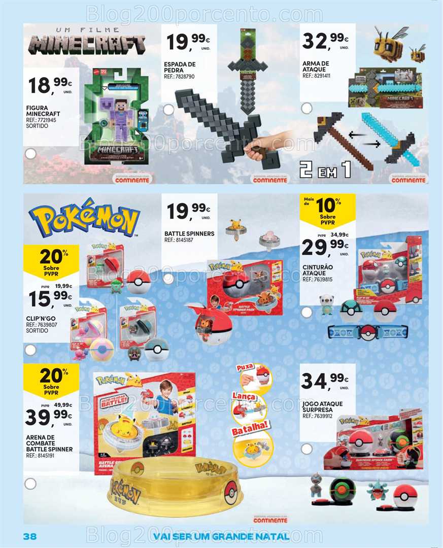 Antevisão Folheto CONTINENTE Catálogo de Brinquedos Natal Promoções de 13 novembro a 7 dezembro