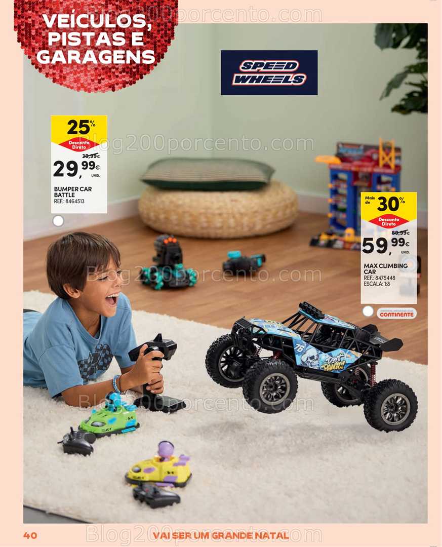 Antevisão Folheto CONTINENTE Catálogo de Brinquedos Natal Promoções de 13 novembro a 7 dezembro