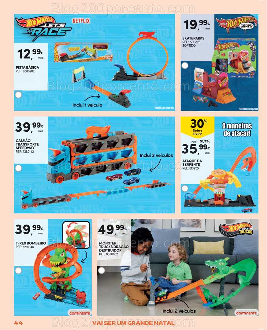 Antevisão Folheto CONTINENTE Catálogo de Brinquedos Natal Promoções de 13 novembro a 7 dezembro