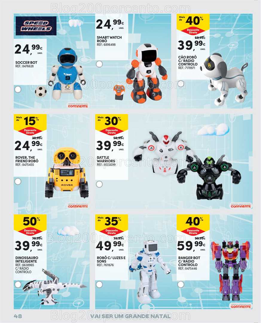 Antevisão Folheto CONTINENTE Catálogo de Brinquedos Natal Promoções de 13 novembro a 7 dezembro