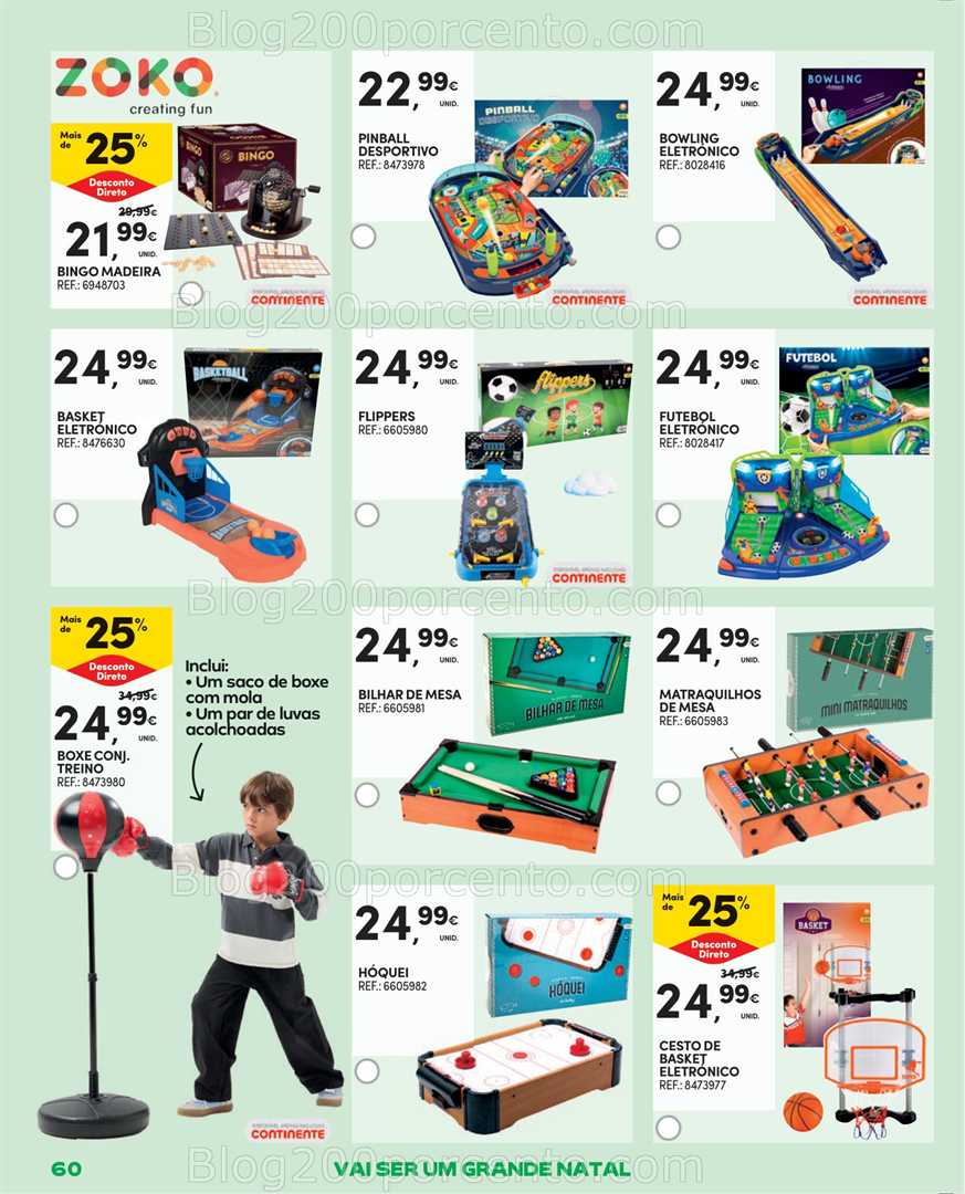 Antevisão Folheto CONTINENTE Catálogo de Brinquedos Natal Promoções de 13 novembro a 7 dezembro