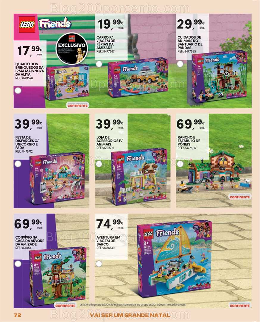 Antevisão Folheto CONTINENTE Catálogo de Brinquedos Natal Promoções de 13 novembro a 7 dezembro