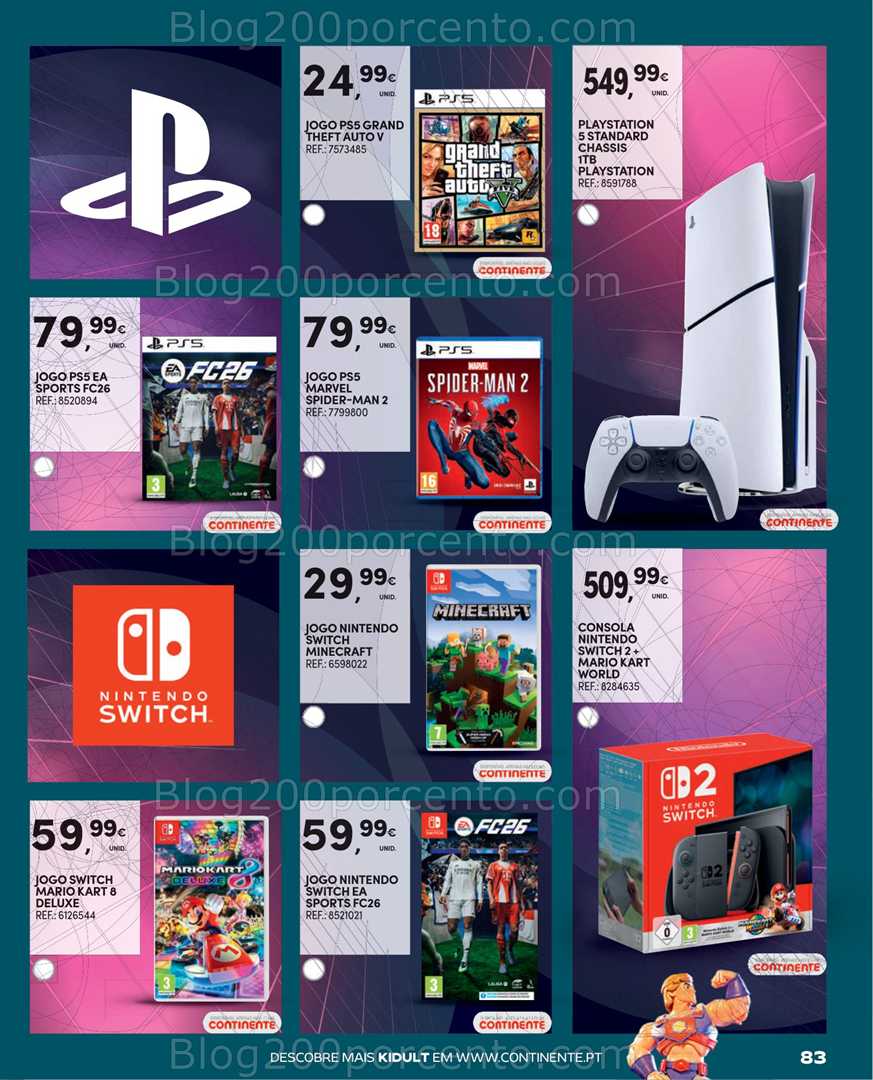 Antevisão Folheto CONTINENTE Catálogo de Brinquedos Natal Promoções de 13 novembro a 7 dezembro
