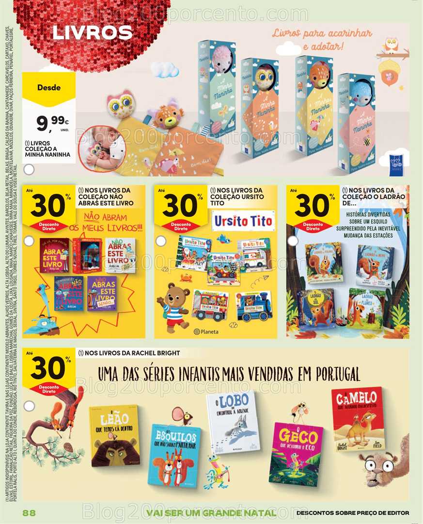 Antevisão Folheto CONTINENTE Catálogo de Brinquedos Natal Promoções de 13 novembro a 7 dezembro