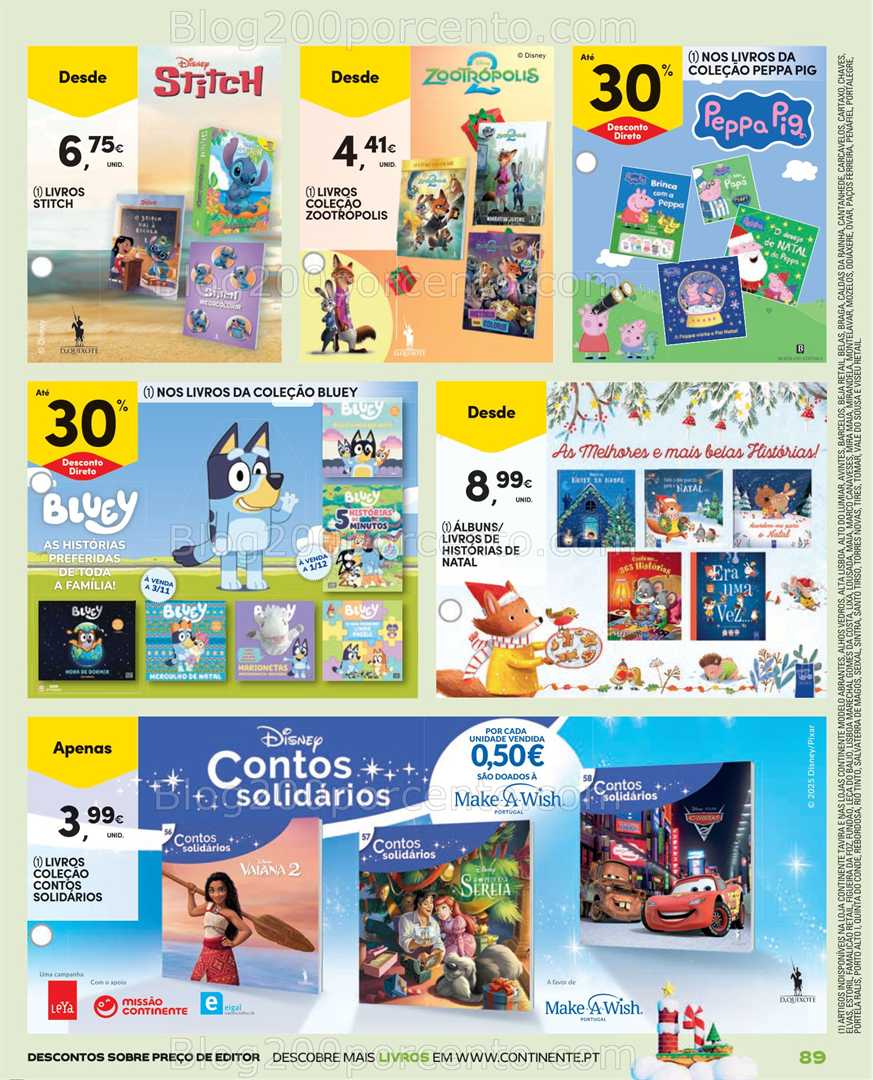 Antevisão Folheto CONTINENTE Catálogo de Brinquedos Natal Promoções de 13 novembro a 7 dezembro