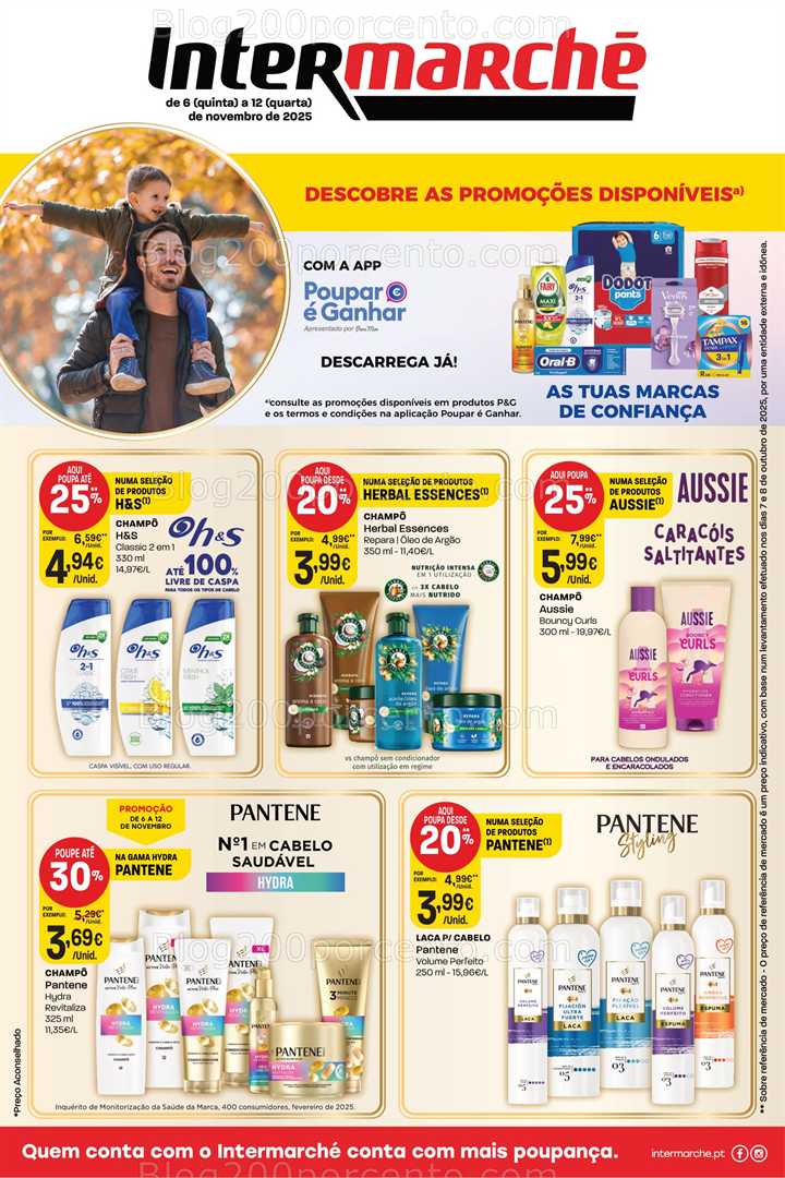 Antevisão Folheto INTERMARCHÉ Beleza Promoções de 6 a 12 novembro