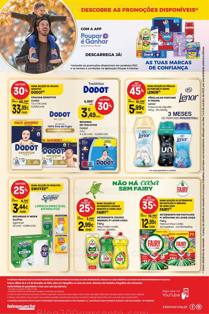 Antevisão Folheto INTERMARCHÉ Beleza Promoções de 6 a 12 novembro