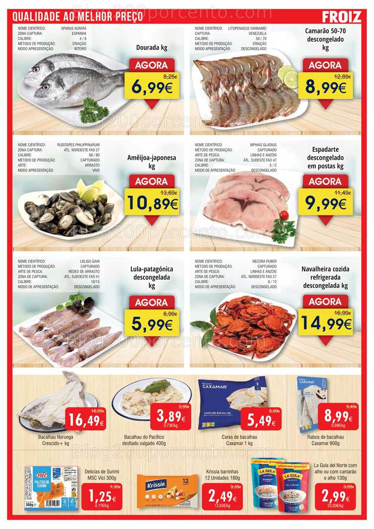 Antevisão Folheto FROIZ Promoções de 13 novembro a 2 dezembro